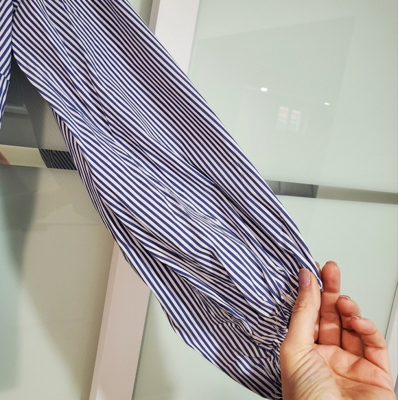 Highline Collective One Sleeve Ruffle Top - Picture 4 of 14